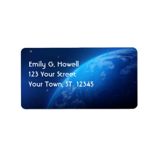 Jorden Avery-etikett Adressetikett