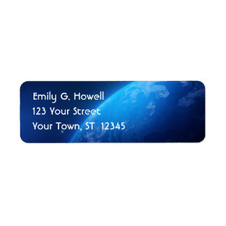 Jorden Avery-etikett Returadress Etikett