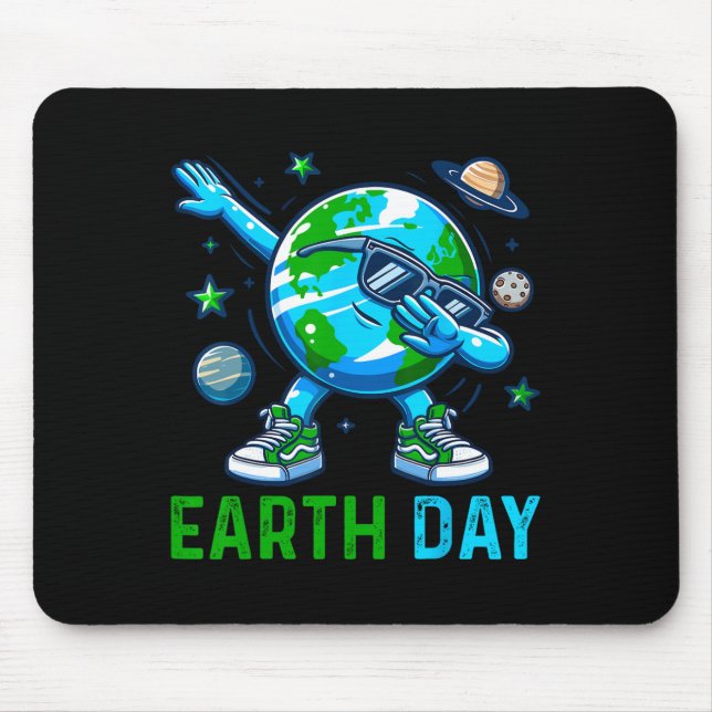 Jorden Dabbing Earth Planet Environmentalist Musmatta (Framsidan)