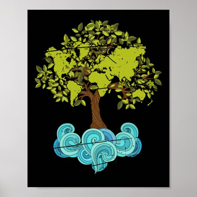 Jorden dag 7 poster (Framsidan)