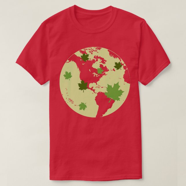 Jorden Dag Globe T Shirt (Design framsida)