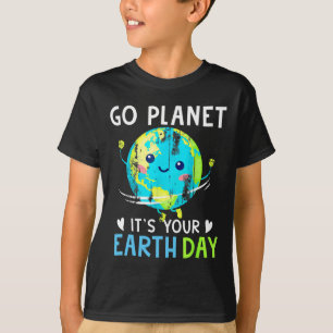 Jorden Dag Shirt Go Planet Det är din jorddag Wome T