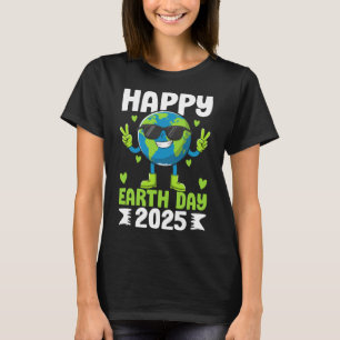 Jorden Day 2025 Lycklig Earth Day Räddar planetna T Shirt