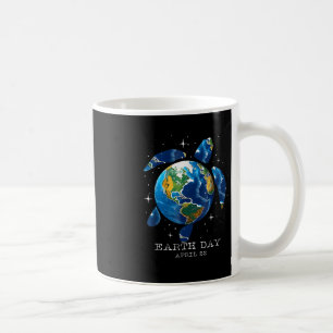 Jorden Day 2025 Spara Earth Sea Turtle Art Spara T Kaffemugg