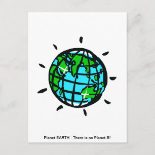 JORDEN Det finns ingen Planet B - Bevarande - Ekol Vykort