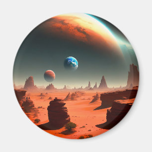 Jorden det här är Mars Calling, Fridge Magnet