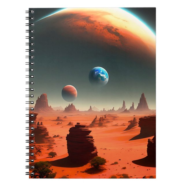 Jorden det här är Mars-samtal, bärbar dator Anteckningsbok (Framsidan)