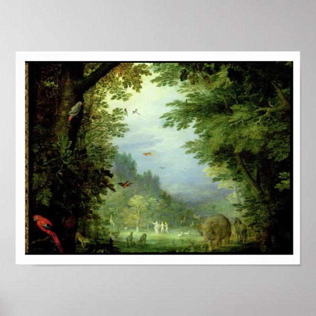 Jorden eller det jordmånsvisa paradiset, detaljer  poster (Framsidan)