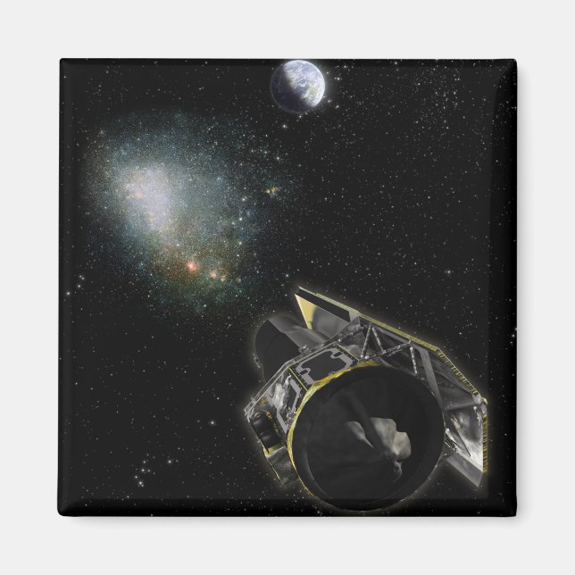 Jorden, ett Milky Way-objekt Magnet (Framsidan)