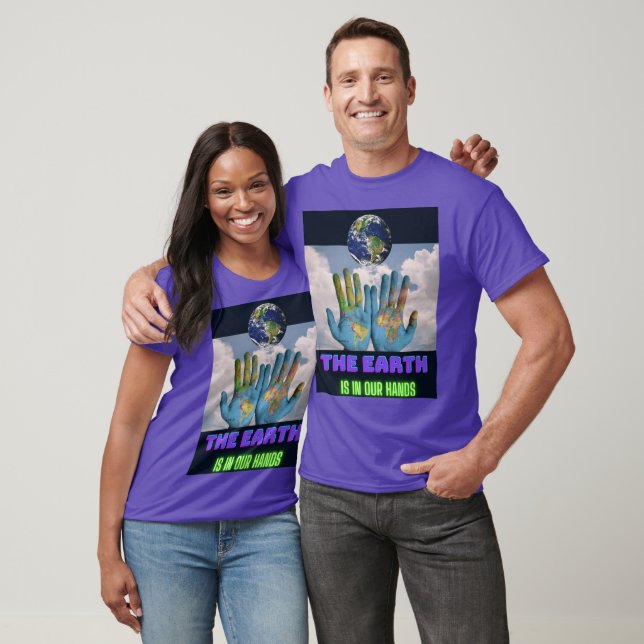 Jorden finns i Händer T Shirt (Unisex)