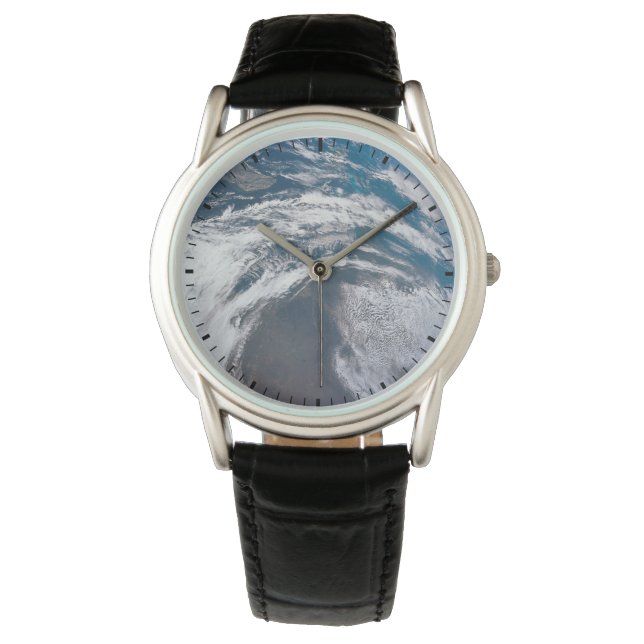 Jorden från Apollo 12-rymden. Armbandsur (Framsida)