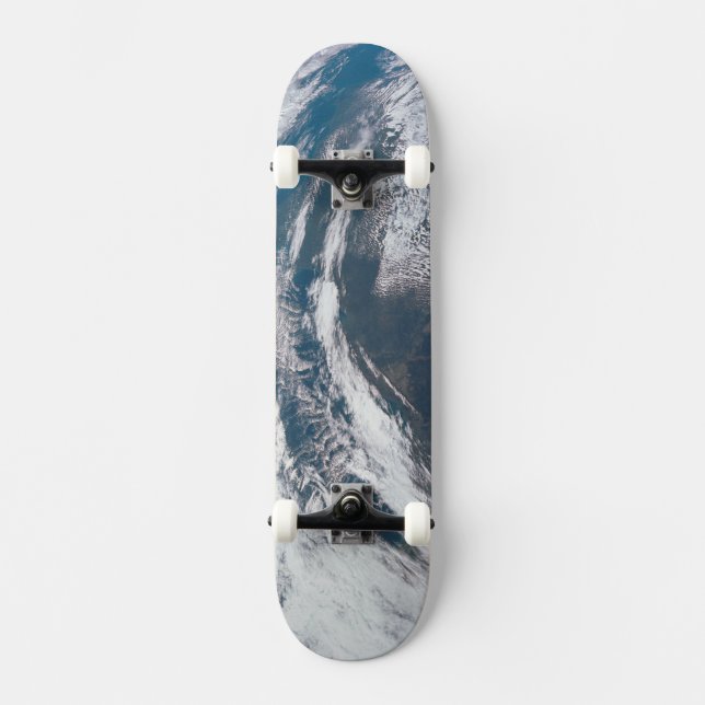 Jorden från Apollo 12-rymden. Mini Skateboard Bräda 18,5 Cm (Framsida)