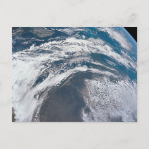 Jorden från Apollo 12 rymdfarkosten. Vykort