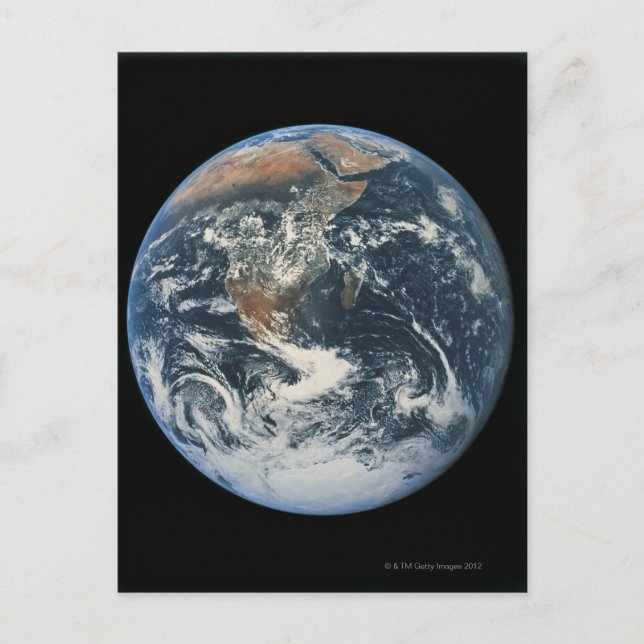 Jorden från rymden 10 vykort (Framsida)