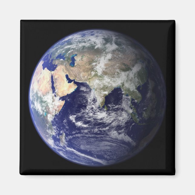 Jorden från rymden magnet (Framsidan)