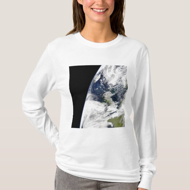 Jorden från rymden tee (Framsida)