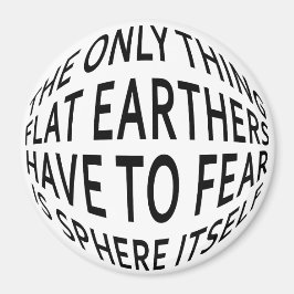 Jorden inte platt magnet