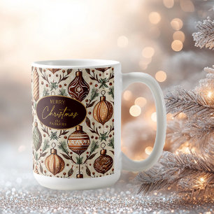 Jorden Jul Mönster#12 ID1009 Kaffemugg