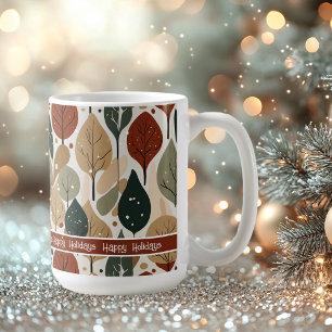 Jorden Jul Mönster#5 ID1009 Kaffemugg