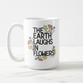 Jorden Laughs i Flowers Kaffemugg