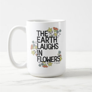 Jorden Laughs i Flowers Kaffemugg