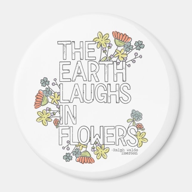 Jorden Laughs i Flowers Magnet (Framsidan)