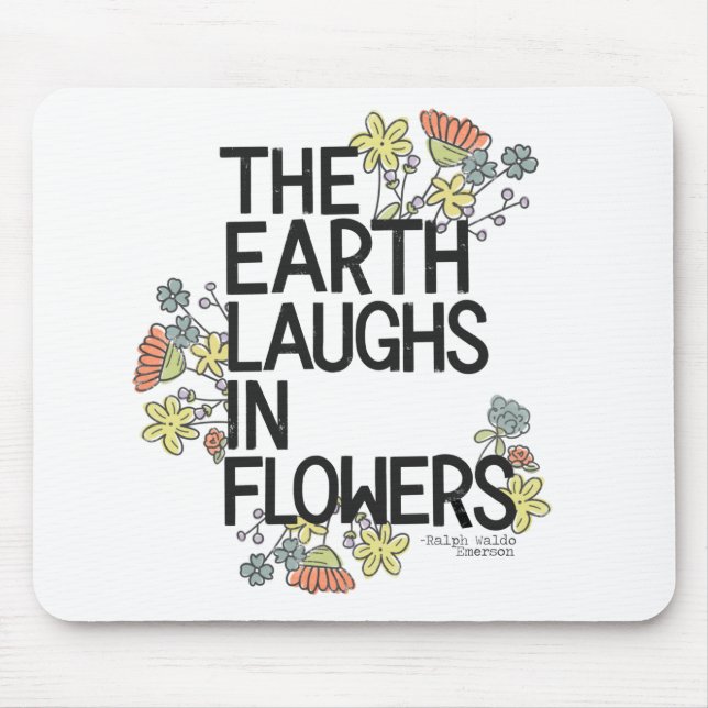 Jorden Laughs i Flowers Musmatta (Framsidan)