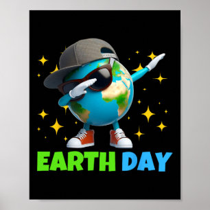 Jorden Lycklig Dag - den vackra jorddagen Kids Små Poster