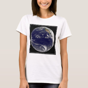 Jorden med tre tropiska cykloner i Stilla havet. T Shirt