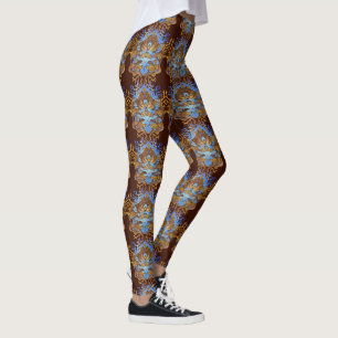 Jorden och Himlar Mandala Leggings
