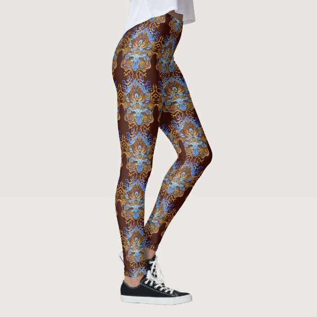 Jorden och Himlar Mandala Leggings (Höger)