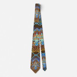 Jorden och Himlar Mandala Slips