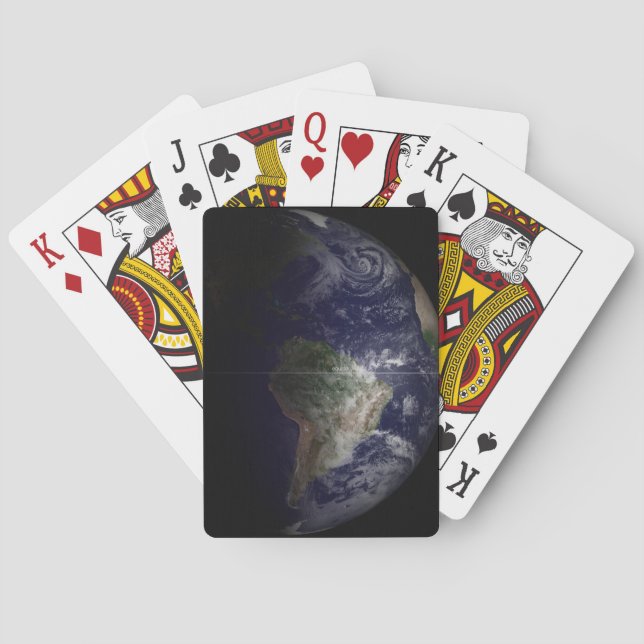 Jorden på Equinox. Casinokort (Baksidan)