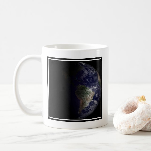 Jorden på Equinox. Kaffemugg (Med munk)