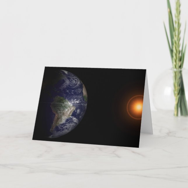 Jorden på Equinox. Kort (Framsida)