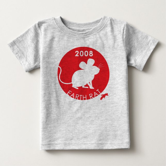 JORDEN RÅTTA 2008 TEE SHIRT (Framsida)