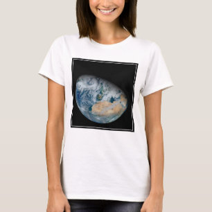 Jorden som visar norra Afrikan och sydöstra Europa T Shirt