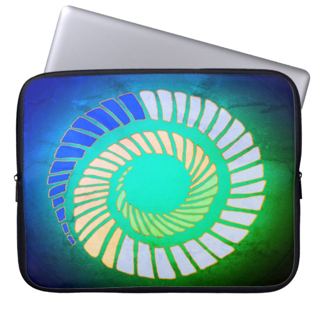 Jorden Spiral Laptop sleeve (Framsidan)