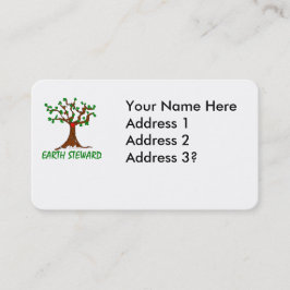 Jorden Steg Visitkort