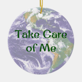 Jorden Ta hand om julprydnaden Julgransprydnad Keramik