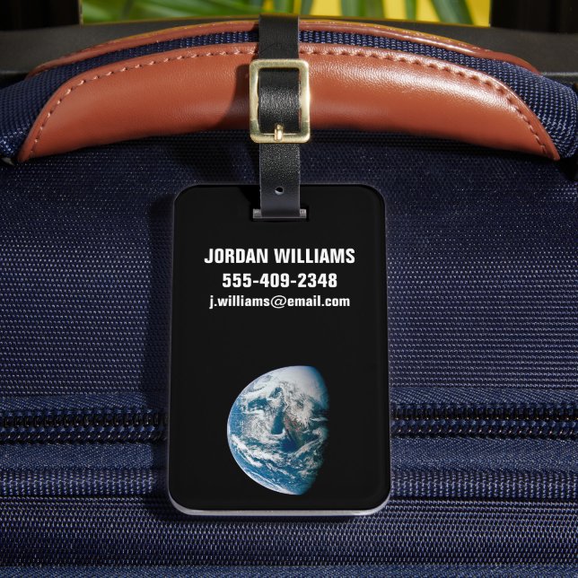 Jorden togs från Apollo 13-rymdfarkosten. Bagagebricka (Framsida Insitu 2)