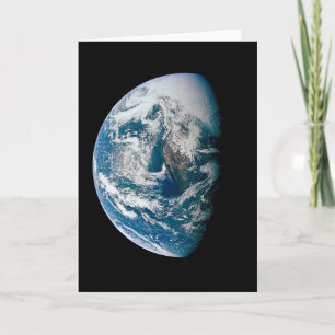 Jorden togs från Apollo 13-rymdfarkosten. Kort