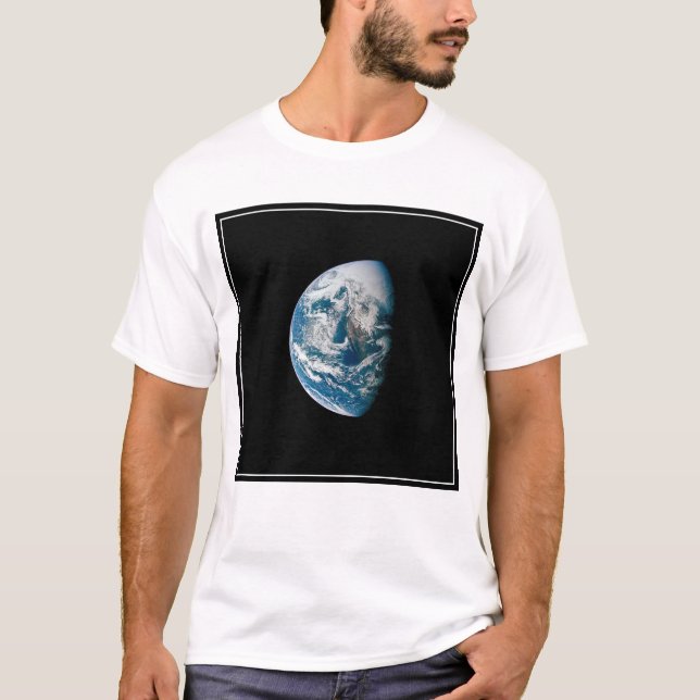 Jorden togs från Apollo 13-rymdfarkosten. T Shirt (Framsida)