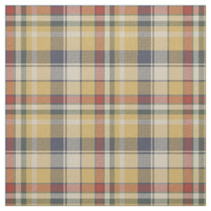 Jorden Tone Plaid Fabric Tyg