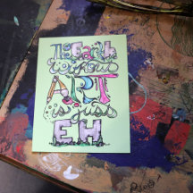 Jorden utan konst är bara EH "Art Teacher"