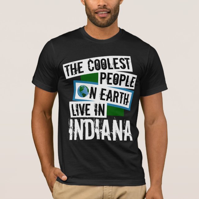 Jordens äldsta människor bor i Indiana Tee (Framsida)