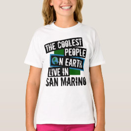 Jordens äldsta människor bor i San Marino T Shirt