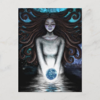 Jordens baptism vykort