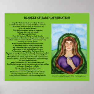 Jordens Blanket av Rita Loyd Poster