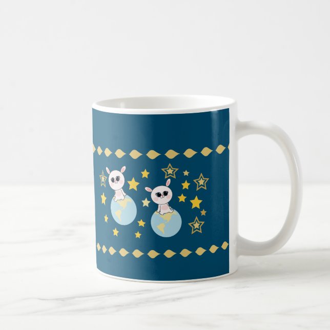 Jordens bunny kaffemugg (Höger)